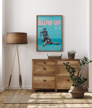 blow up 1967 japanese b2 film movie poster