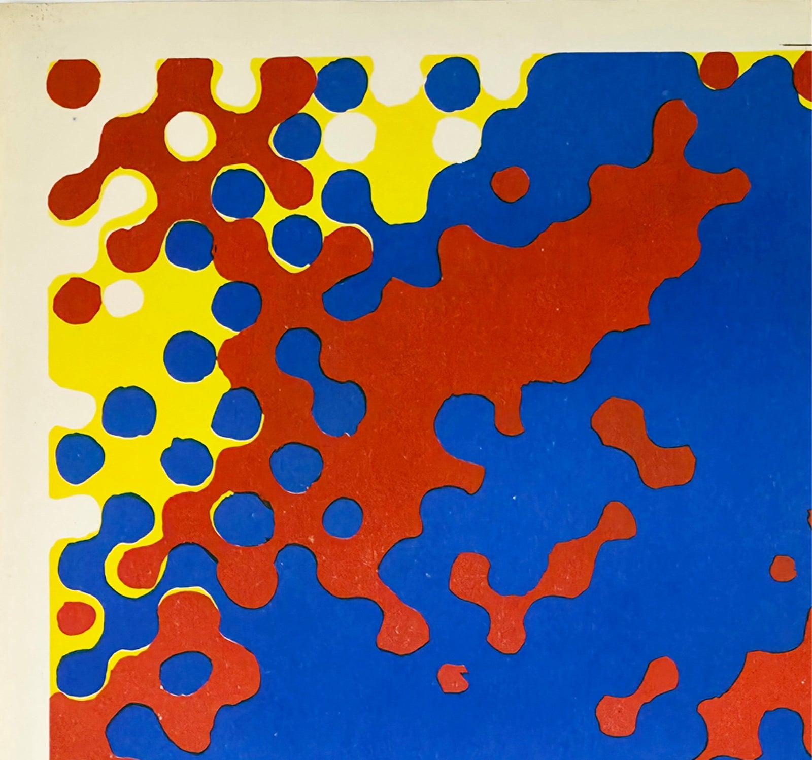 Blow up 1968 Polish A1 Film Poster Waldemar Swierzy - detail