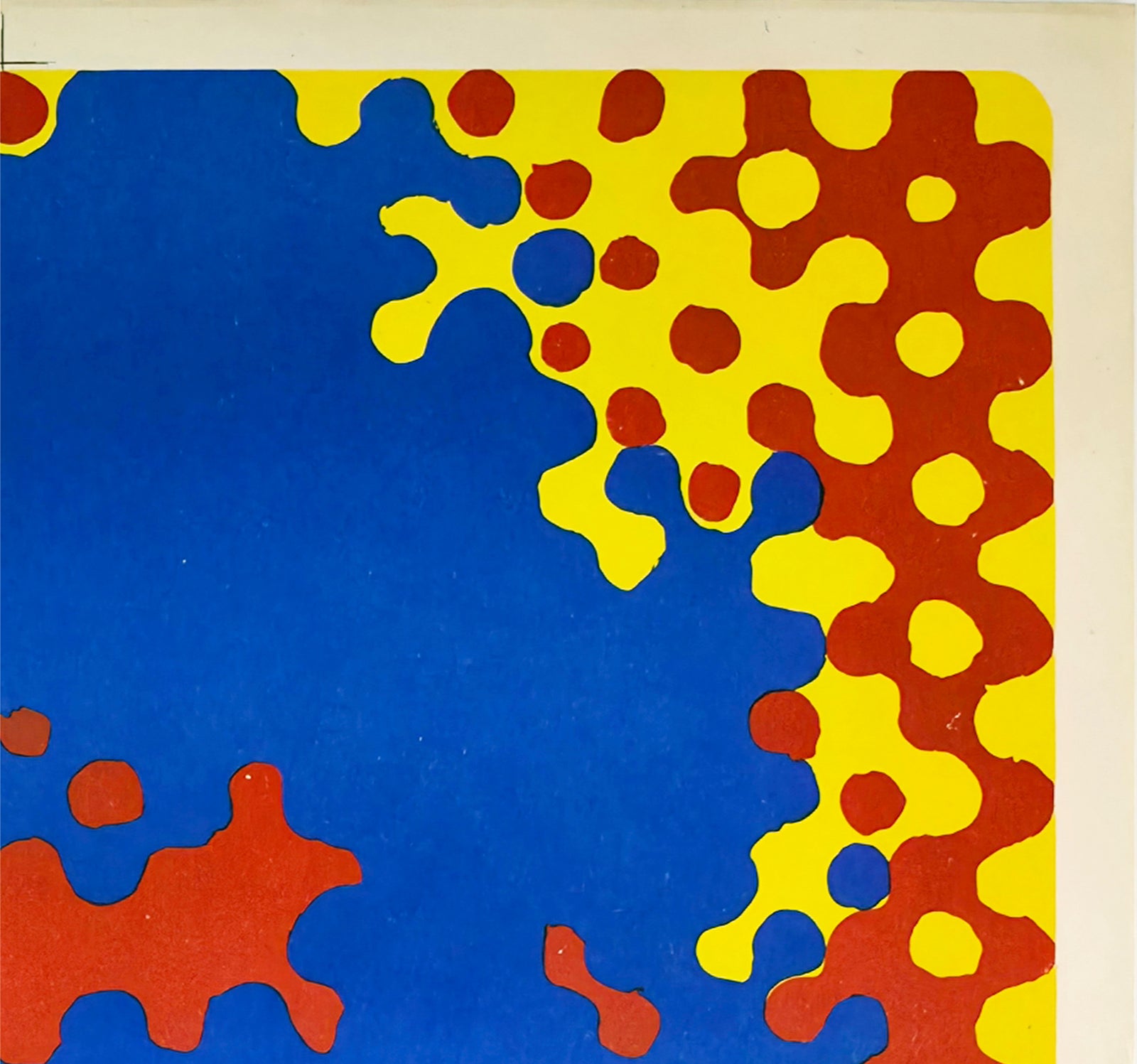 Blow up 1968 Polish A1 Film Poster Waldemar Swierzy - detail