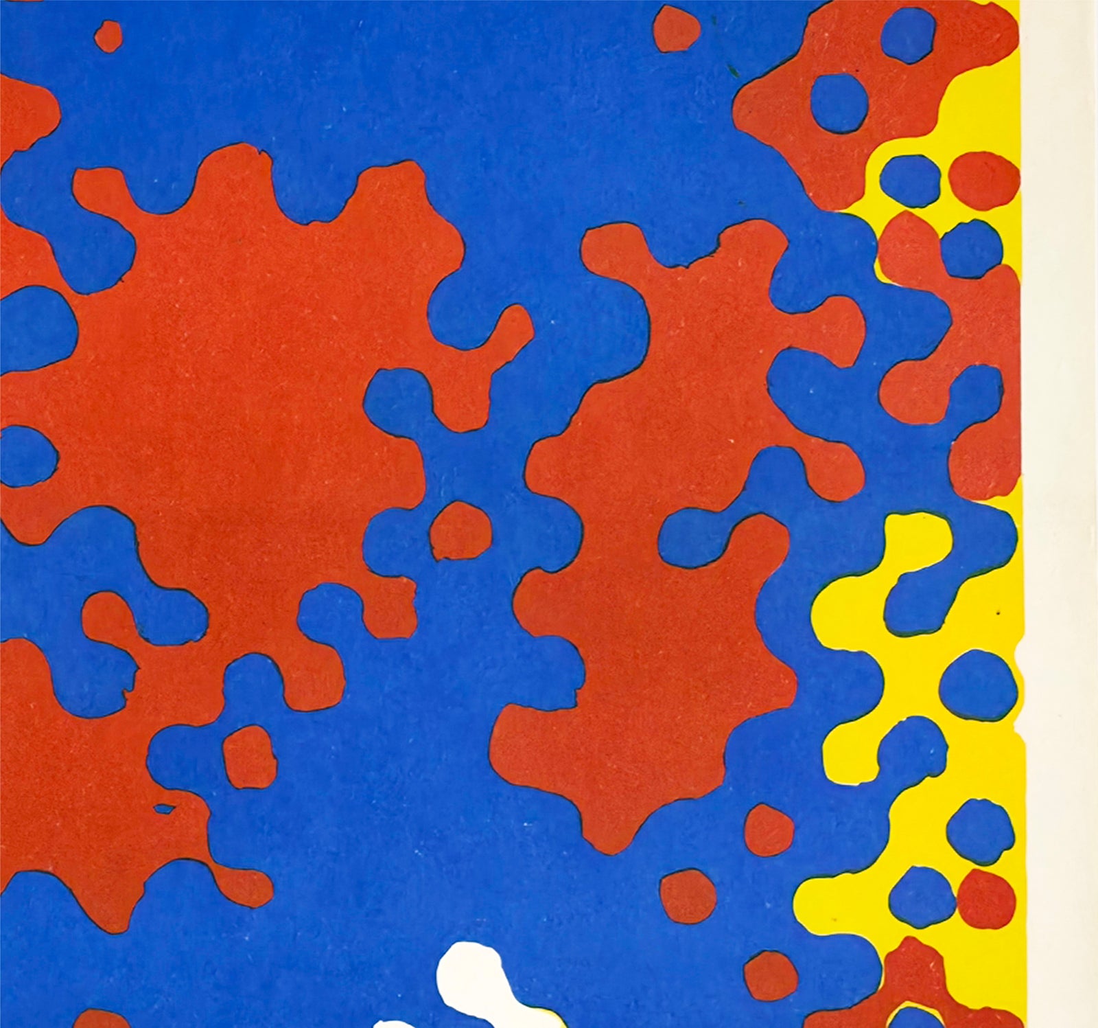 Blow up 1968 Polish A1 Film Poster Waldemar Swierzy - detail