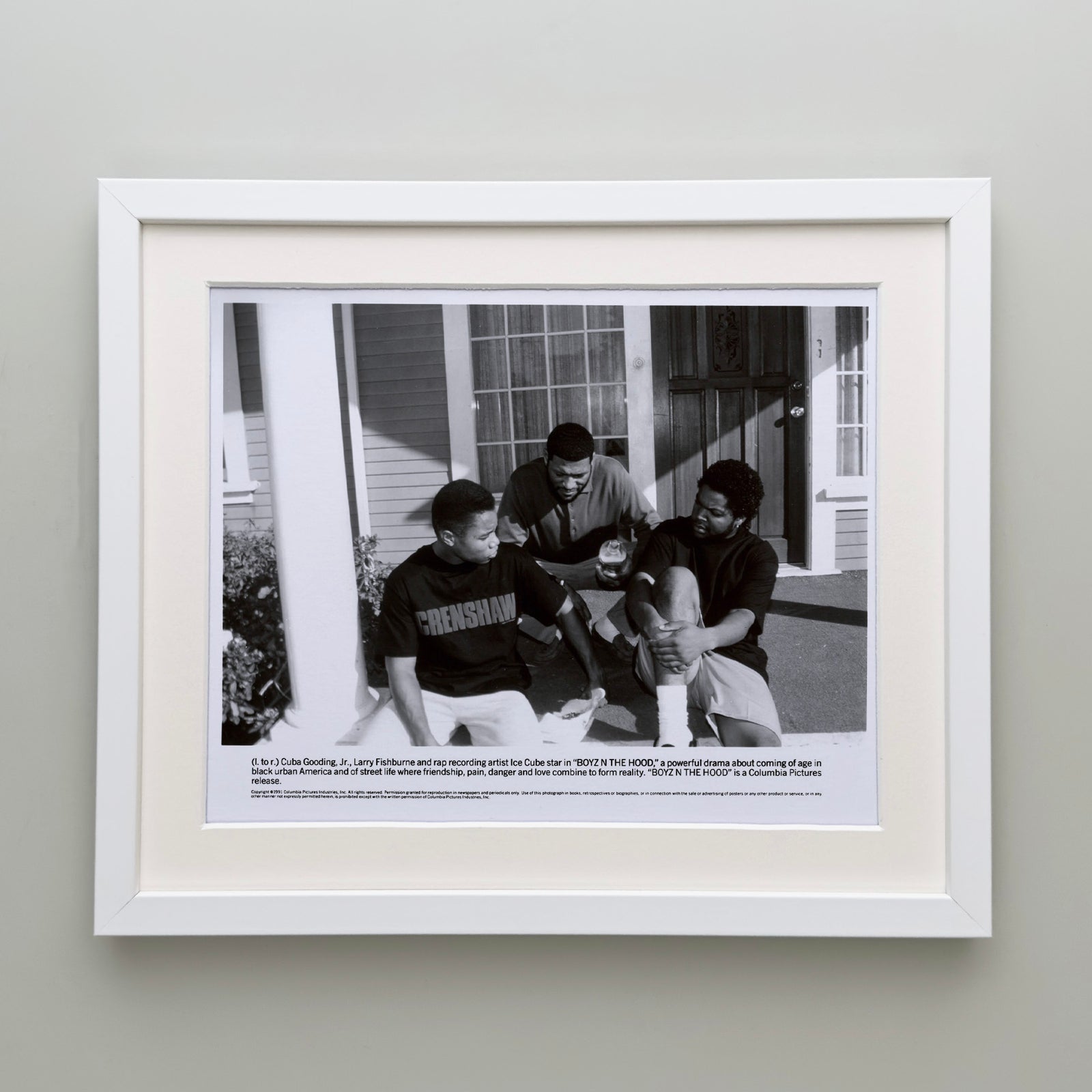 Boyz n the Hood 1991 Publicity Film Movie Press Still Framed