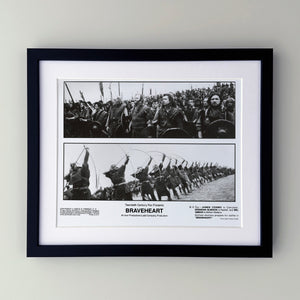 Braveheart 1995 Publicity Film Movie Press Still Framed