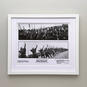 Braveheart 1995 Publicity Film Movie Press Still Framed