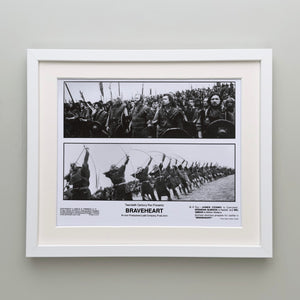 Braveheart 1995 Publicity Film Movie Press Still Framed