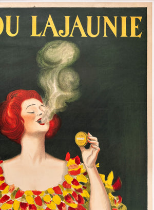 Cachou Lajaunie 1922 Vintage French Sweets Advertising Poster, Leonetto Cappiello - detail