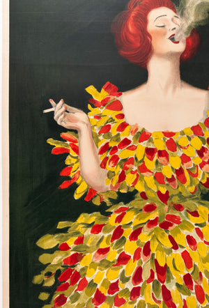 Cachou Lajaunie 1922 Vintage French Sweets Advertising Poster, Leonetto Cappiello - detail
