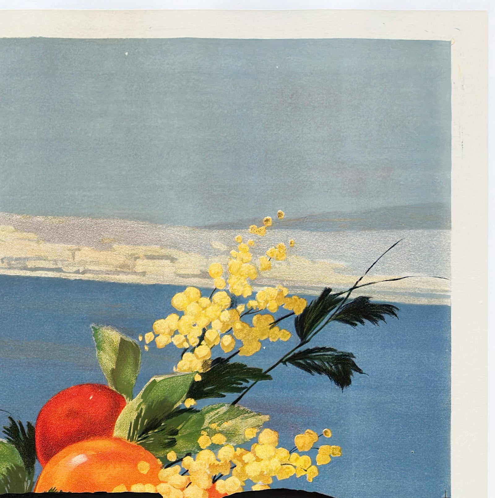 Cannes 1930 French Advertising Travel Poster, George Goursat - detail