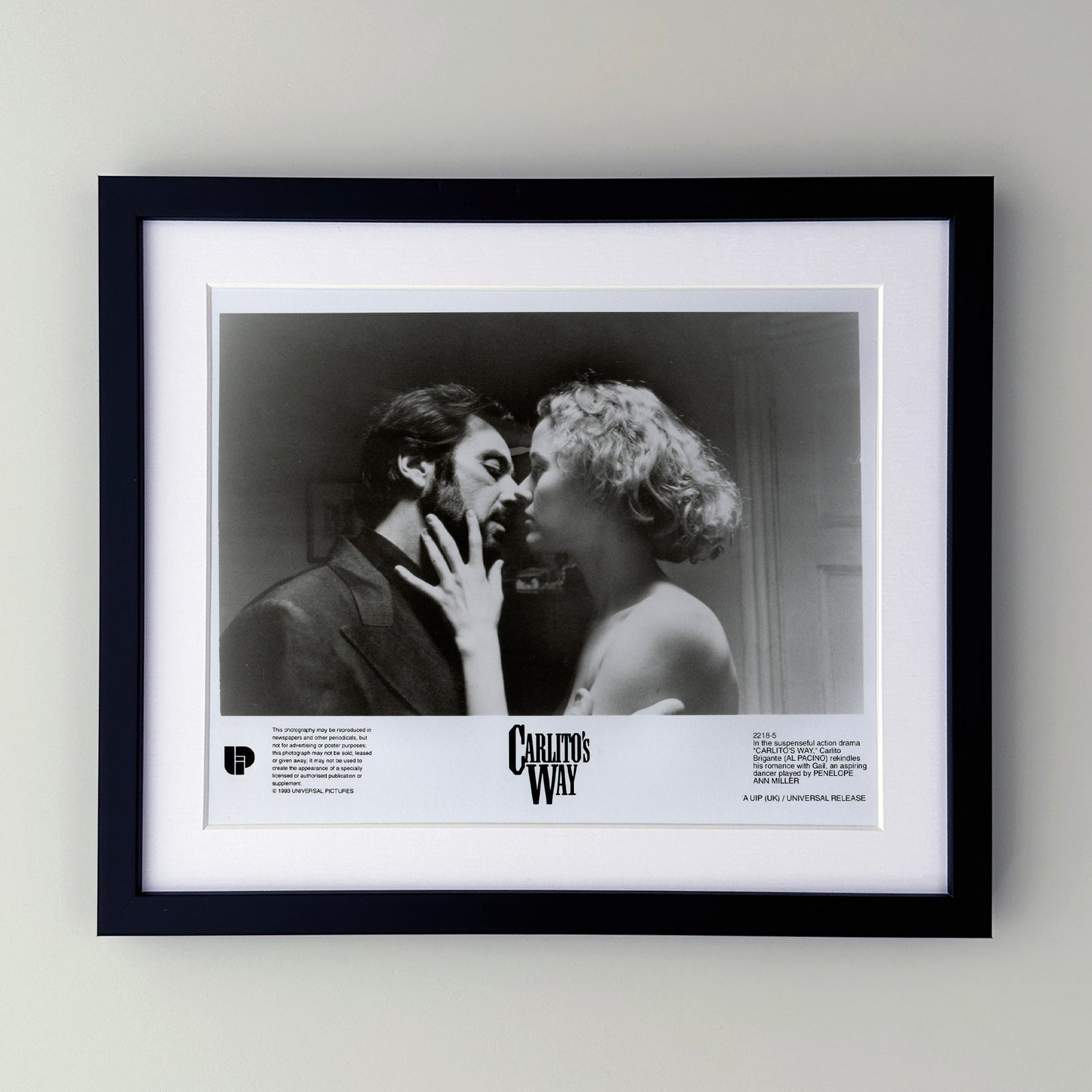 Carlitos Way 1993 Film Movie Press Publicity Still Framed