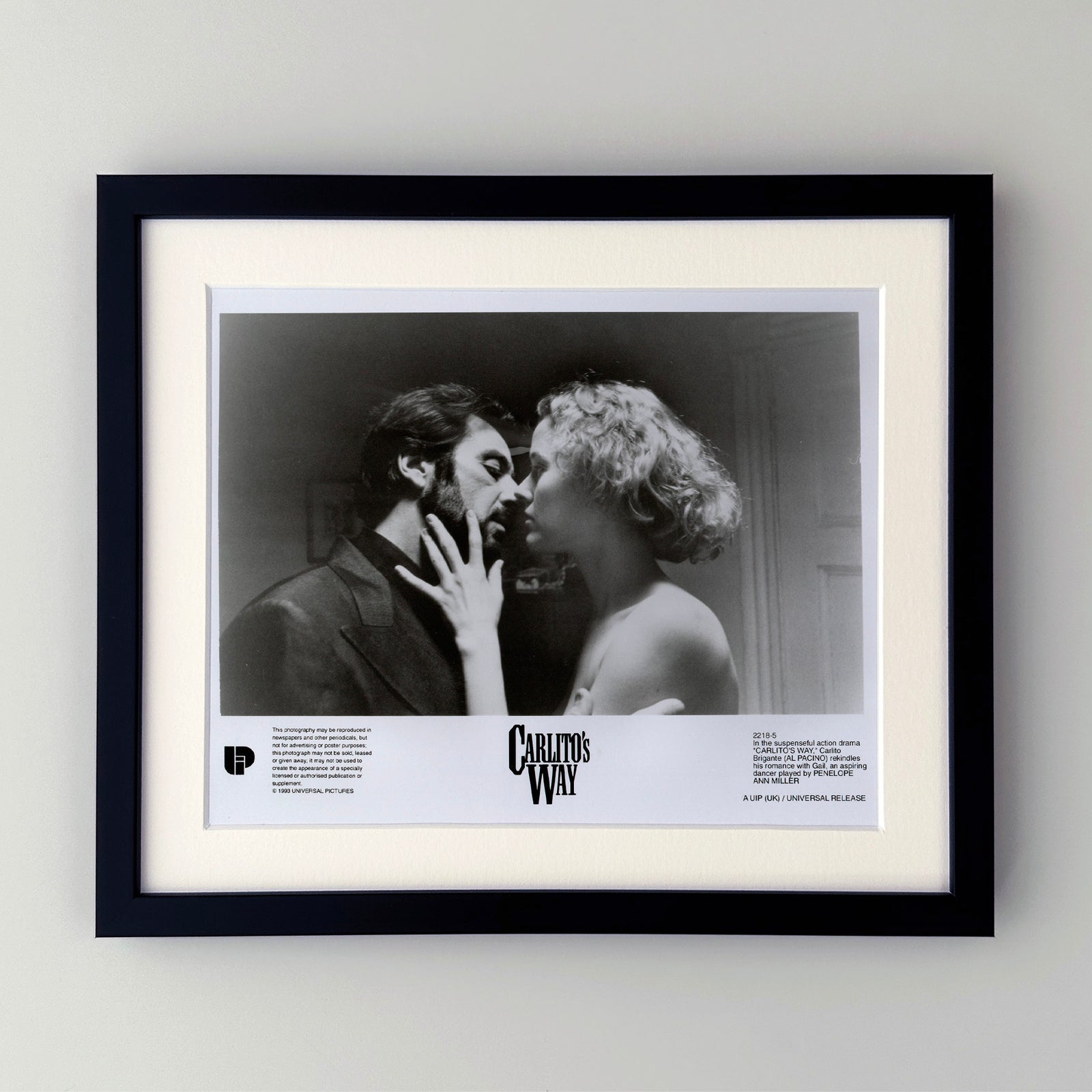 Carlitos Way 1993 Film Movie Press Publicity Still Framed