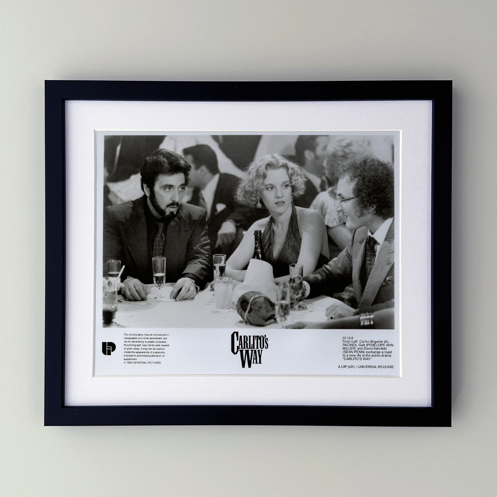Carlitos Way 1993 Film Movie Press Publicity Still Framed