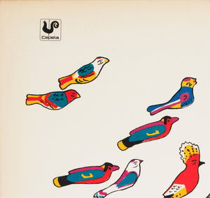 Cepelia 1967 Polish Folk Art Exhibition Poster Waldemar Swierzy - detail