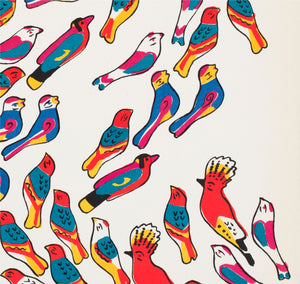 Cepelia 1967 Polish Folk Art Exhibition Poster Waldemar Swierzy - detail