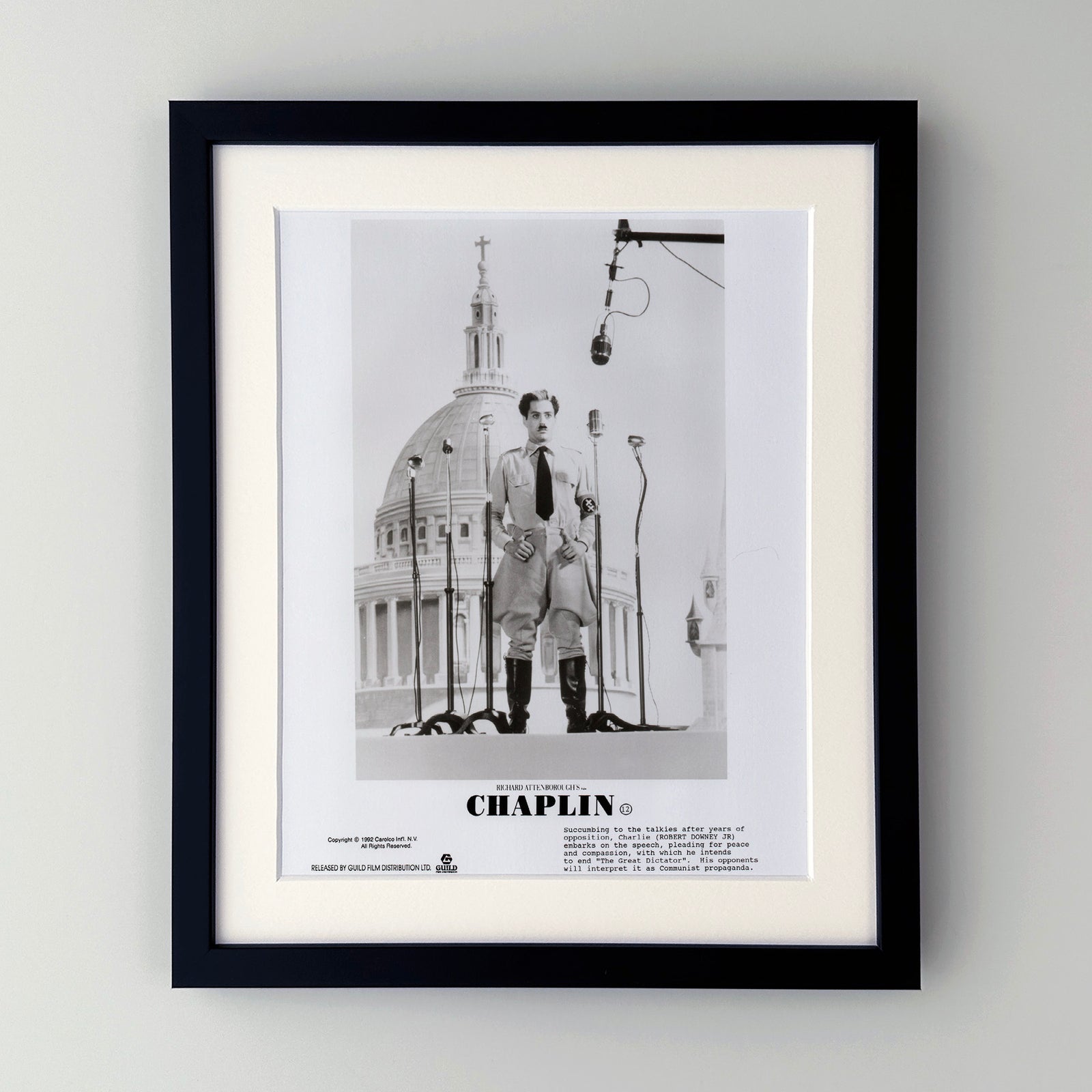 Chaplin 1992 Film Movie Press Publicity Still Framed