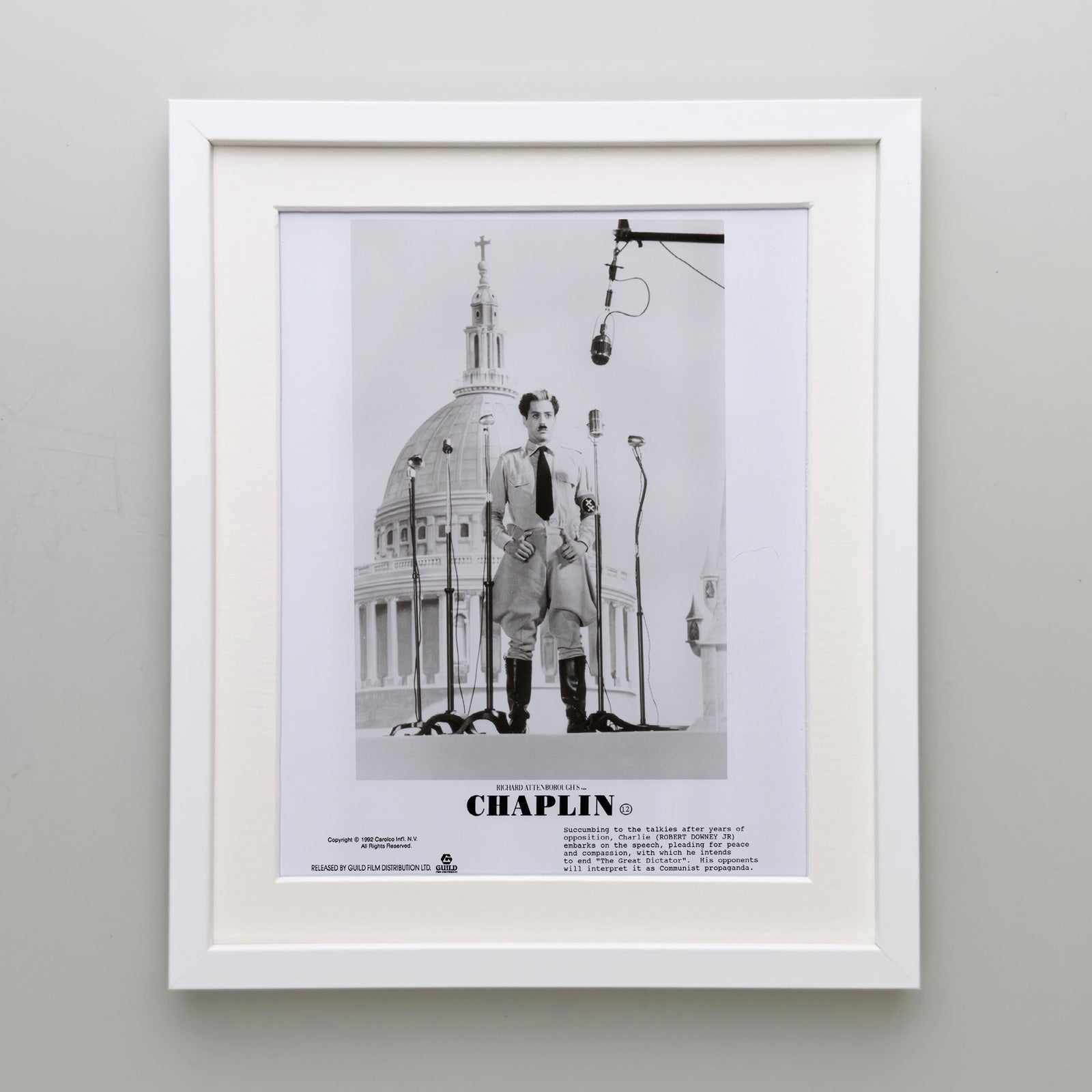 Chaplin 1992 Film Movie Press Publicity Still Framed