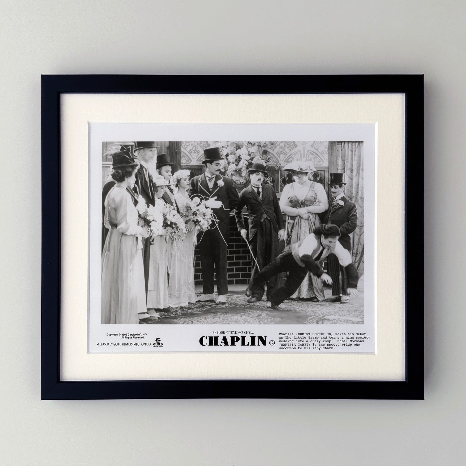 Chaplin 1992 Film Movie Press Publicity Still Framed