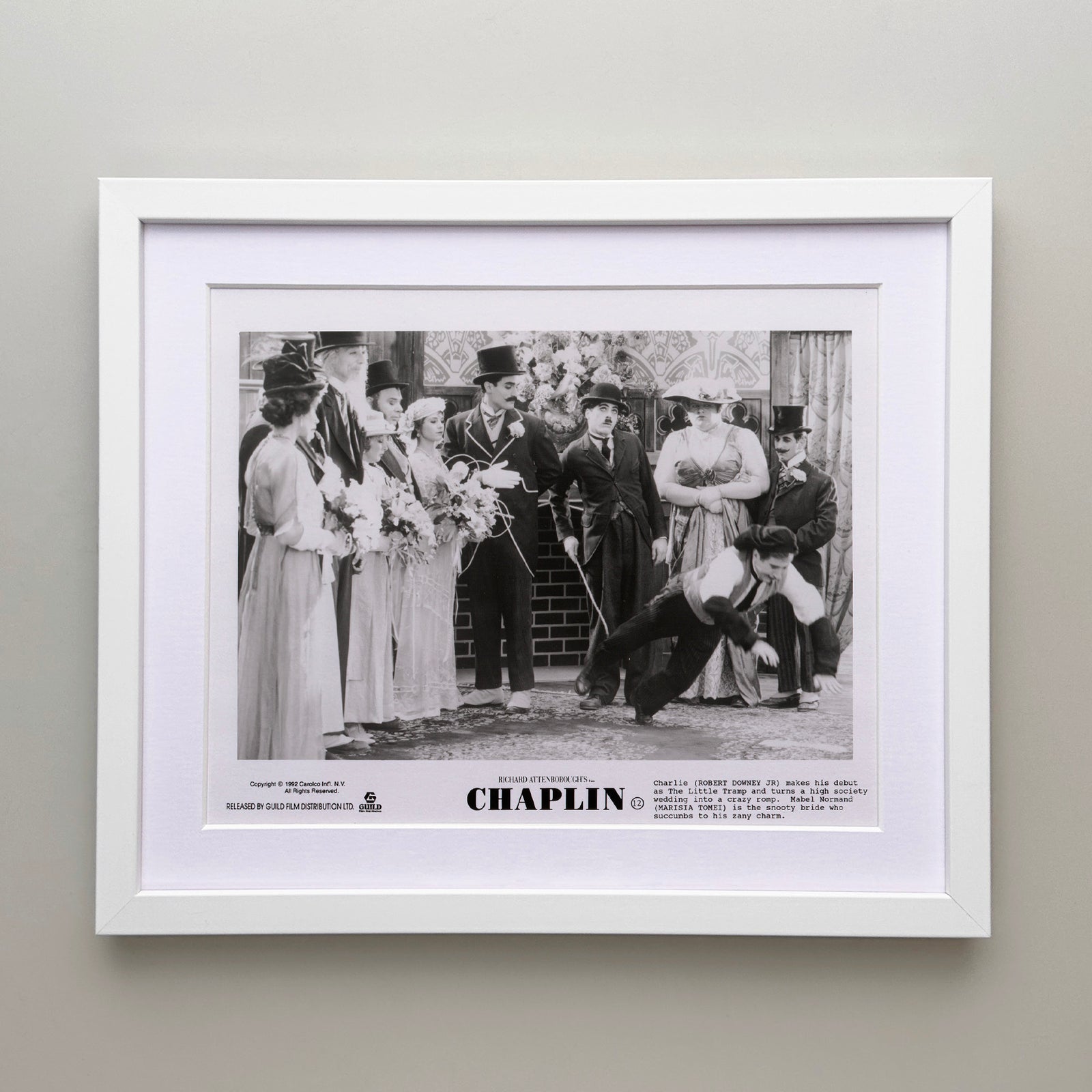 Chaplin 1992 Film Movie Press Publicity Still Framed