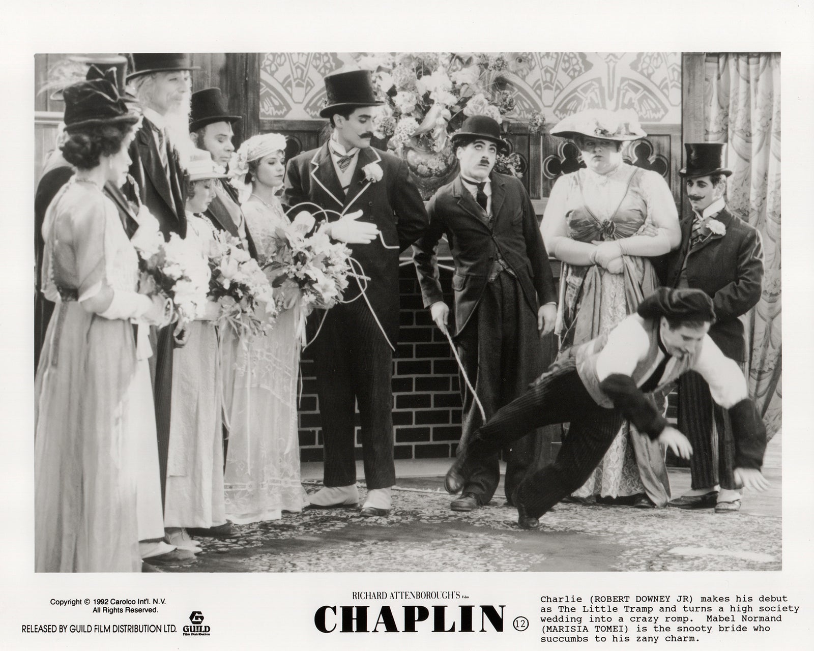 Chaplin 1992 Film Movie Press Publicity Still Framed