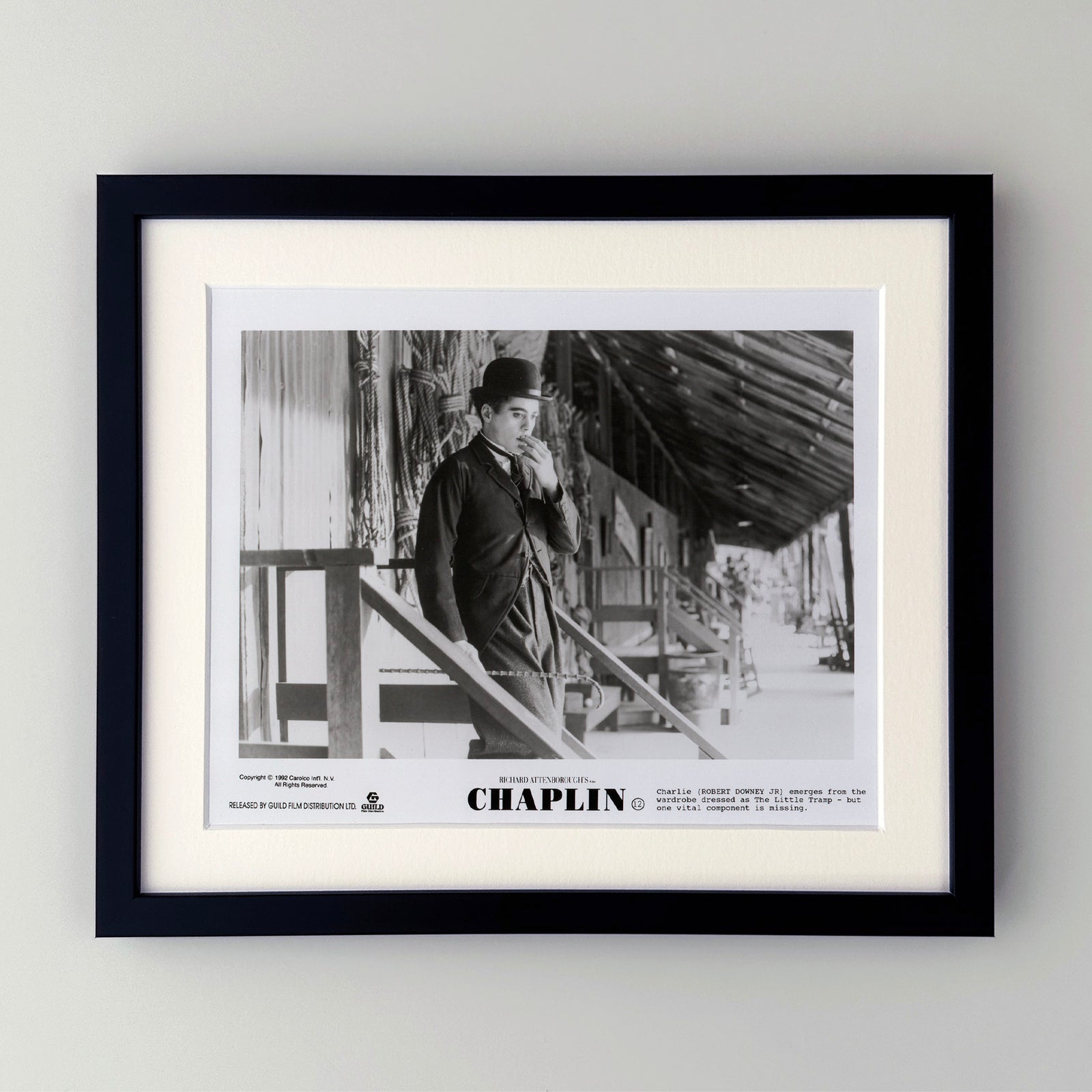 Chaplin 1992 Film Movie Press Publicity Still Framed