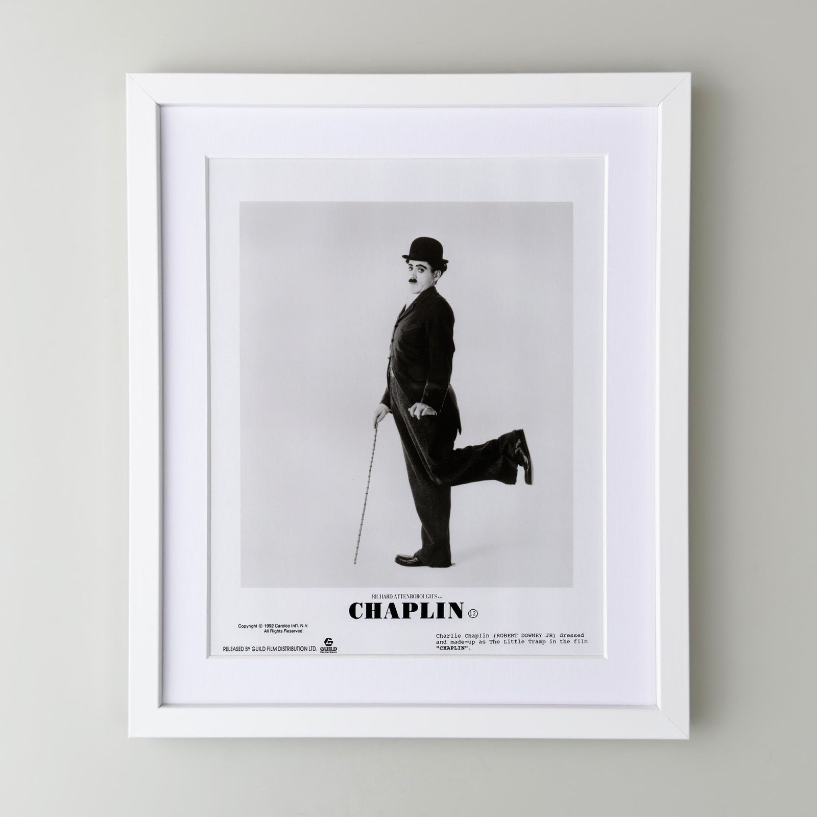 Chaplin 1992 Film Movie Press Publicity Still Framed