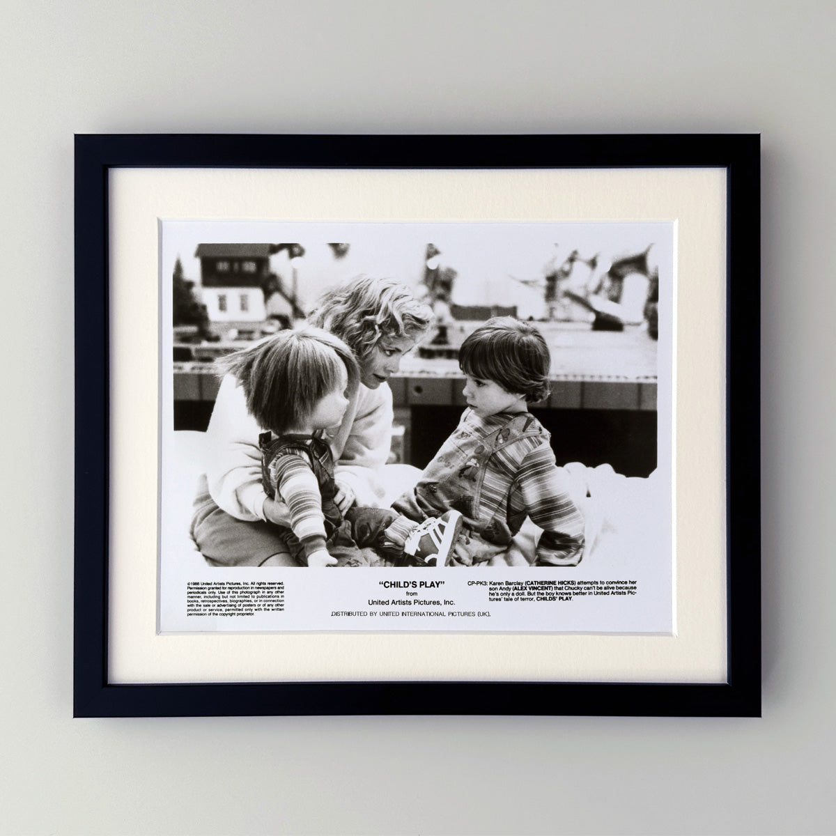Childs Play (1988) Publicity Press Film Movie Still Photo - Framed