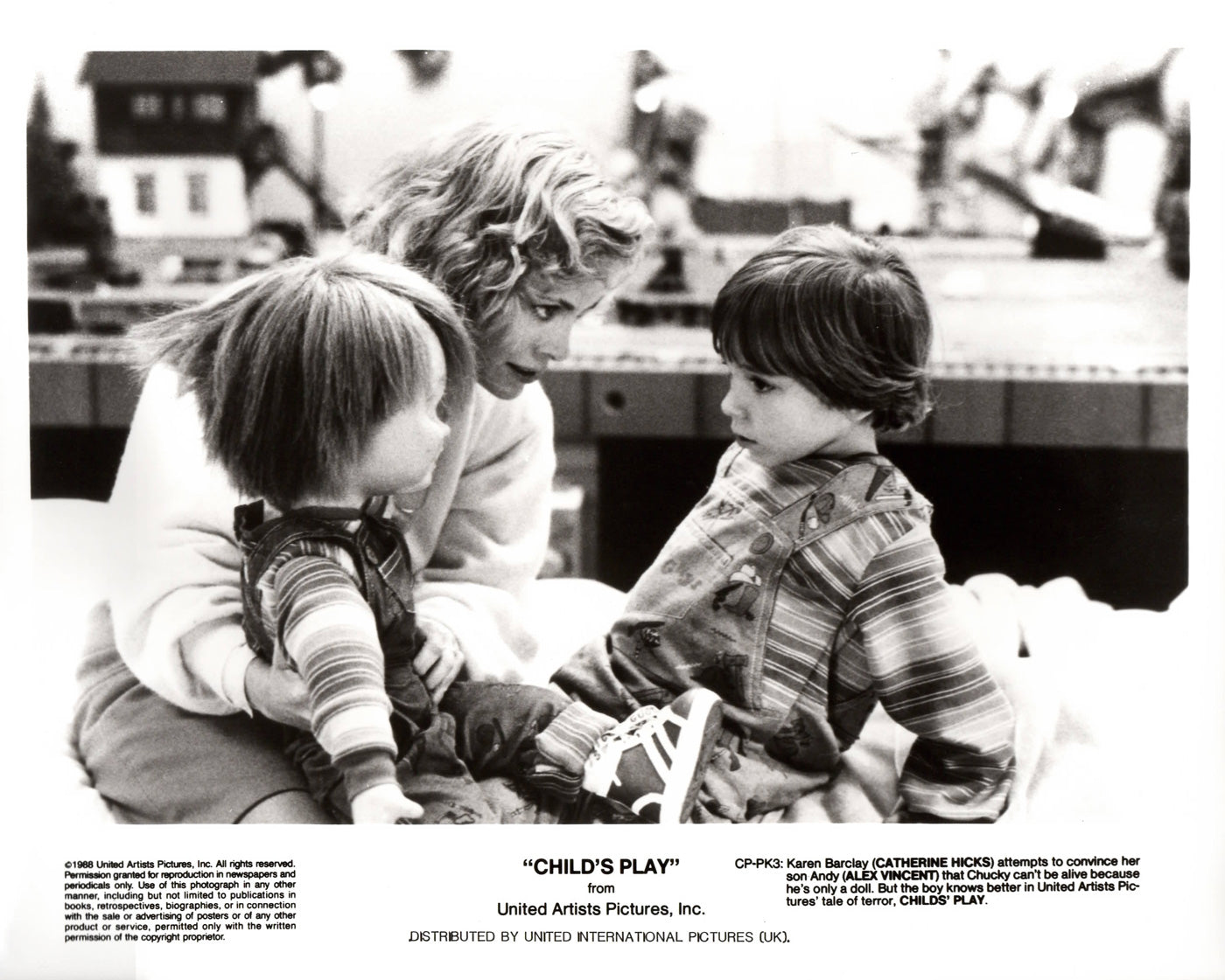Childs Play (1988) Publicity Press Film Movie Still Photo - Framed