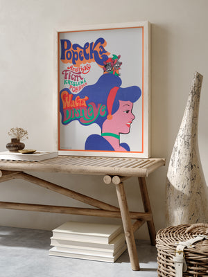 Cinderella 1970 Czech A3 Film Poster Karel Vaca