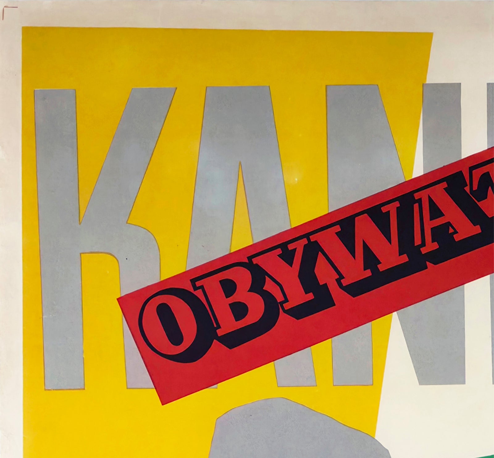 Citizen Kane 1957 Polish A1 Film Poster Henryk Tomaszewski - detail
