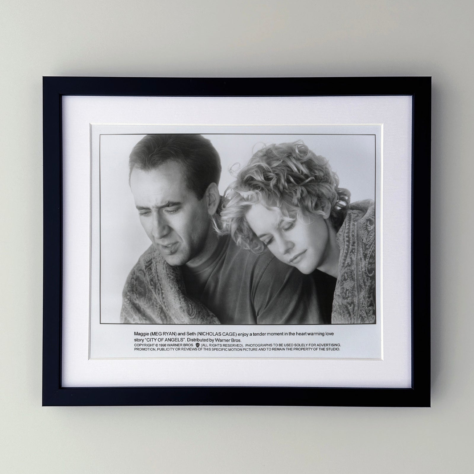 City Of Angels 1998 Film Movie Press Publicity Still Framed