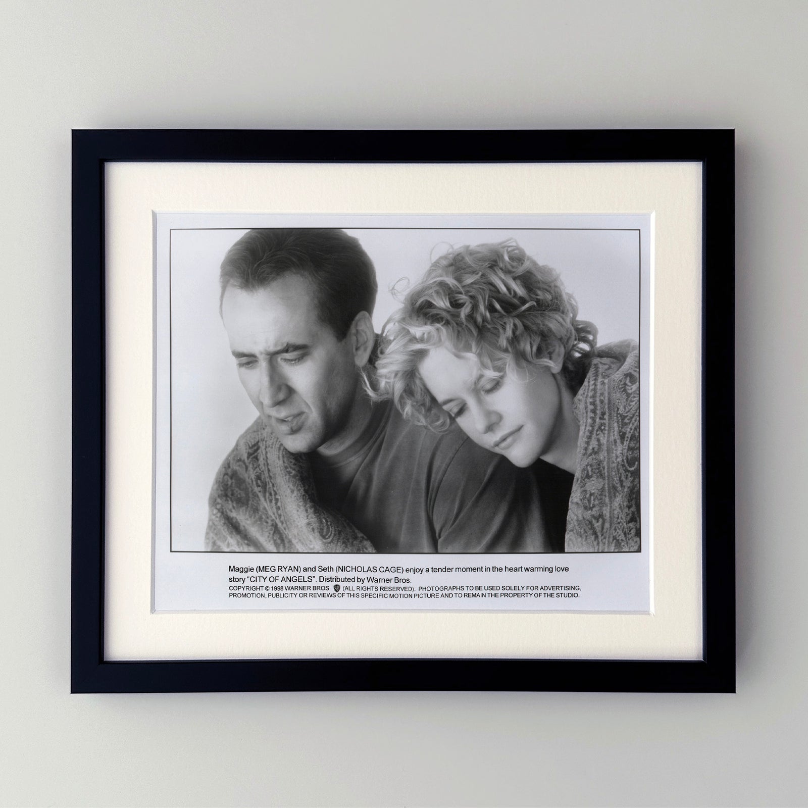 City Of Angels 1998 Film Movie Press Publicity Still Framed