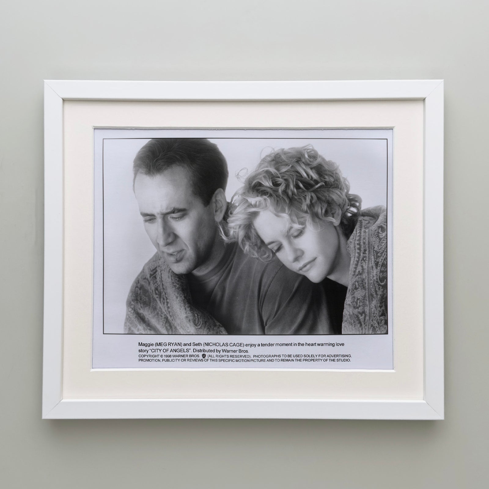City Of Angels 1998 Film Movie Press Publicity Still Framed