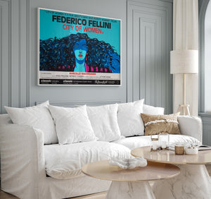 City of Women 1980 UK Quad Film Poster Andrea Pazienza