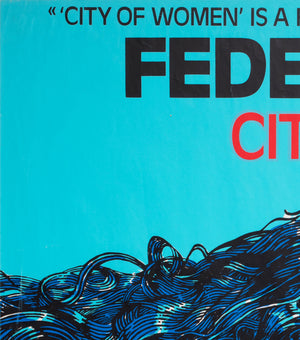 City of Women 1980 UK Quad Film Poster Andrea Pazienza - detail