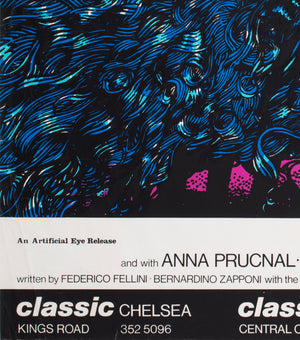 City of Women 1980 UK Quad Film Poster Andrea Pazienza - detail