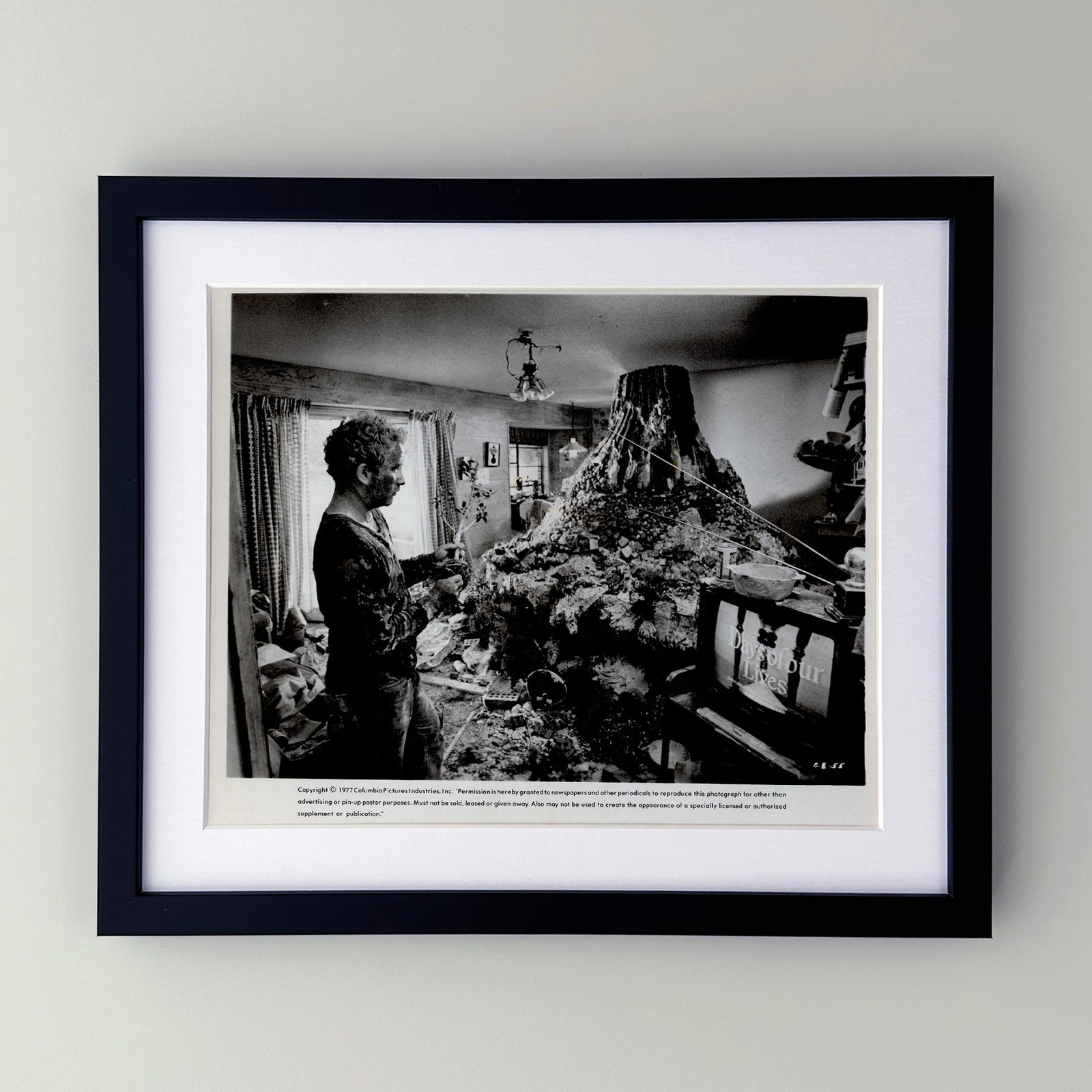 Close Encounters of the Third Kind (1977) Film Movie Press Publicity Still Framed