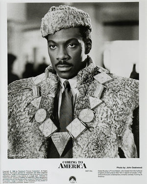 Coming to America (1988) Eddie Murphy Publicity Film Movie Still - Framed