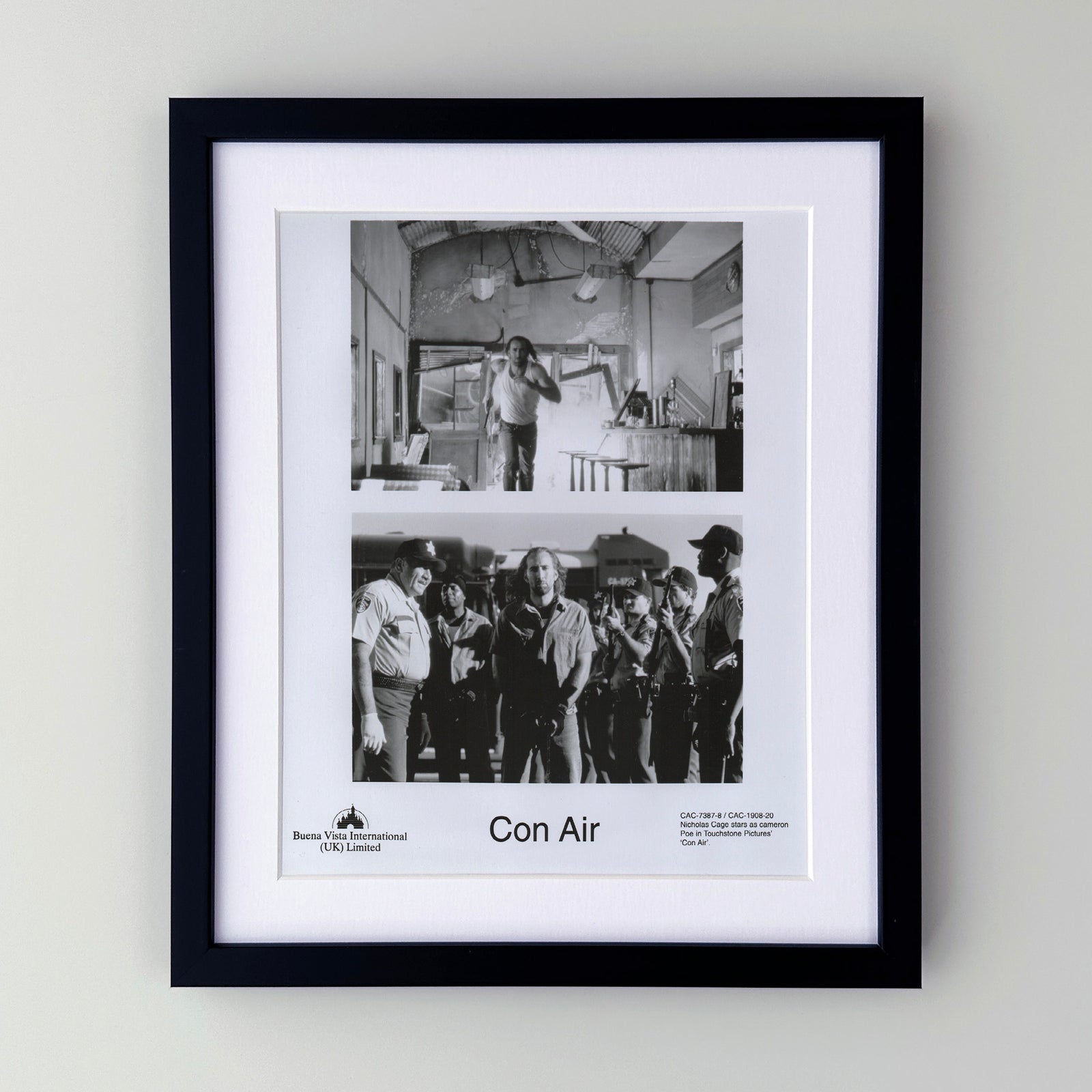 Con Air 1997 Film Movie Press Publicity Still Framed