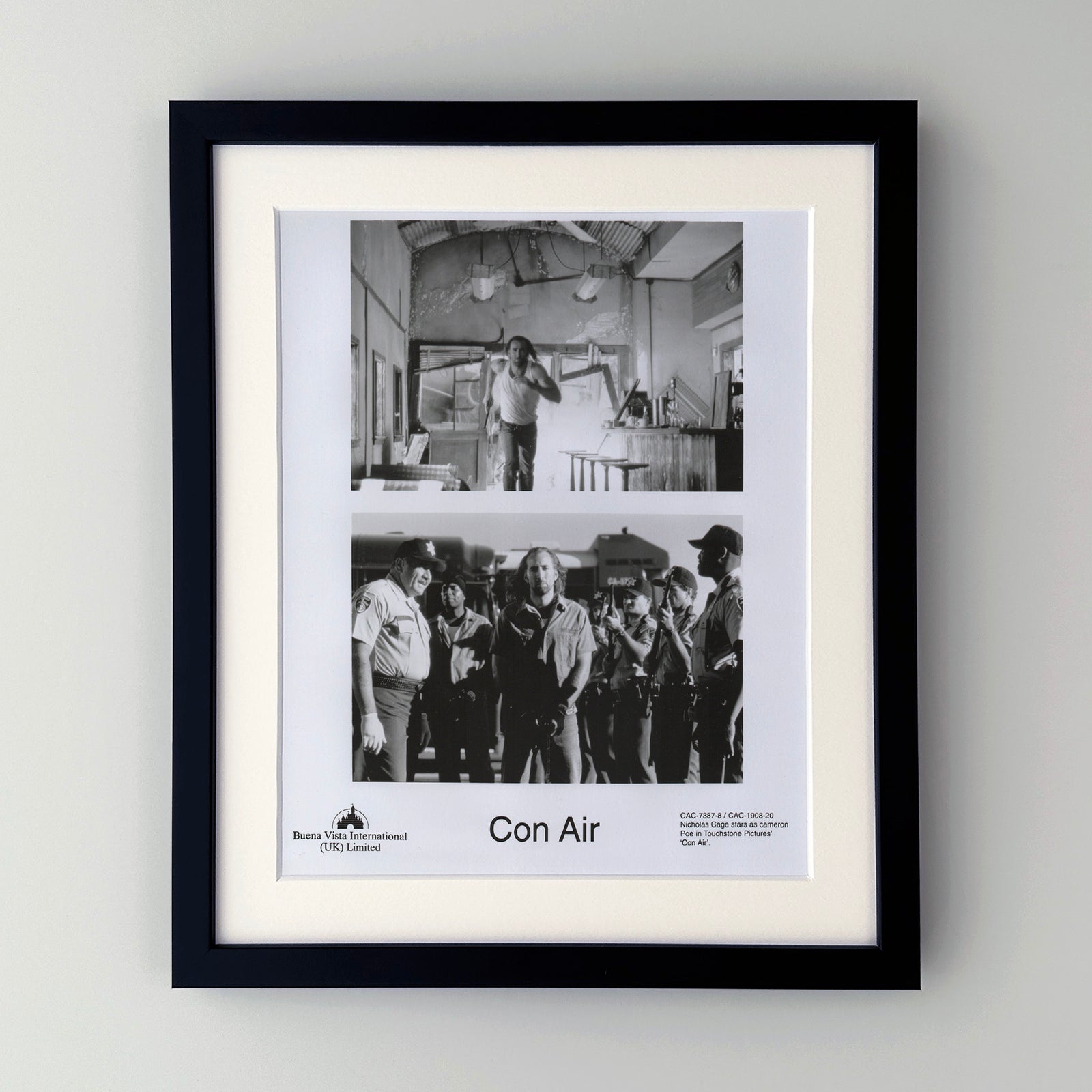 Con Air 1997 Film Movie Press Publicity Still Framed