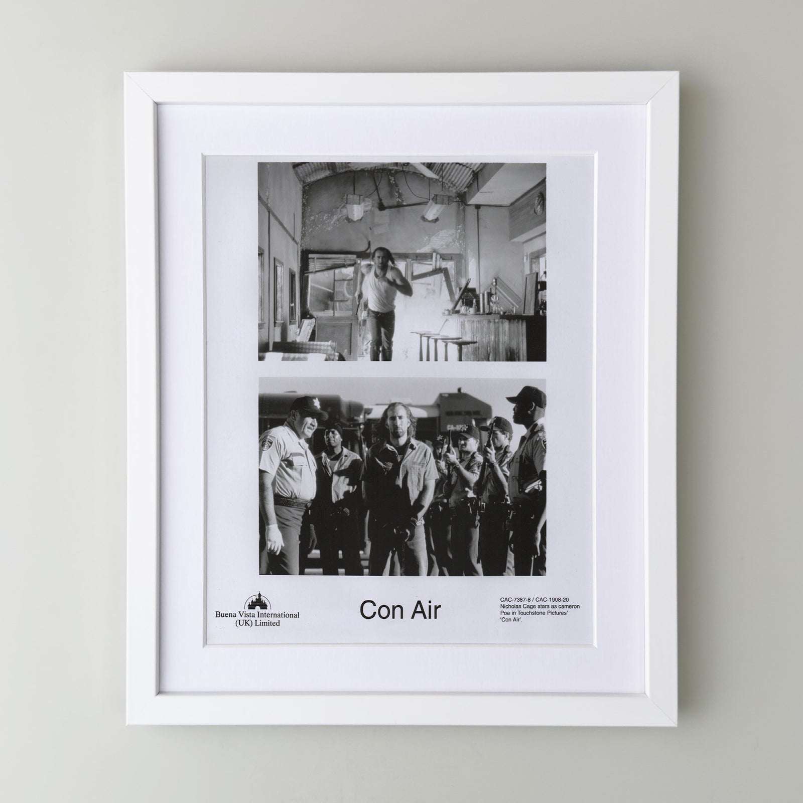 Con Air 1997 Film Movie Press Publicity Still Framed