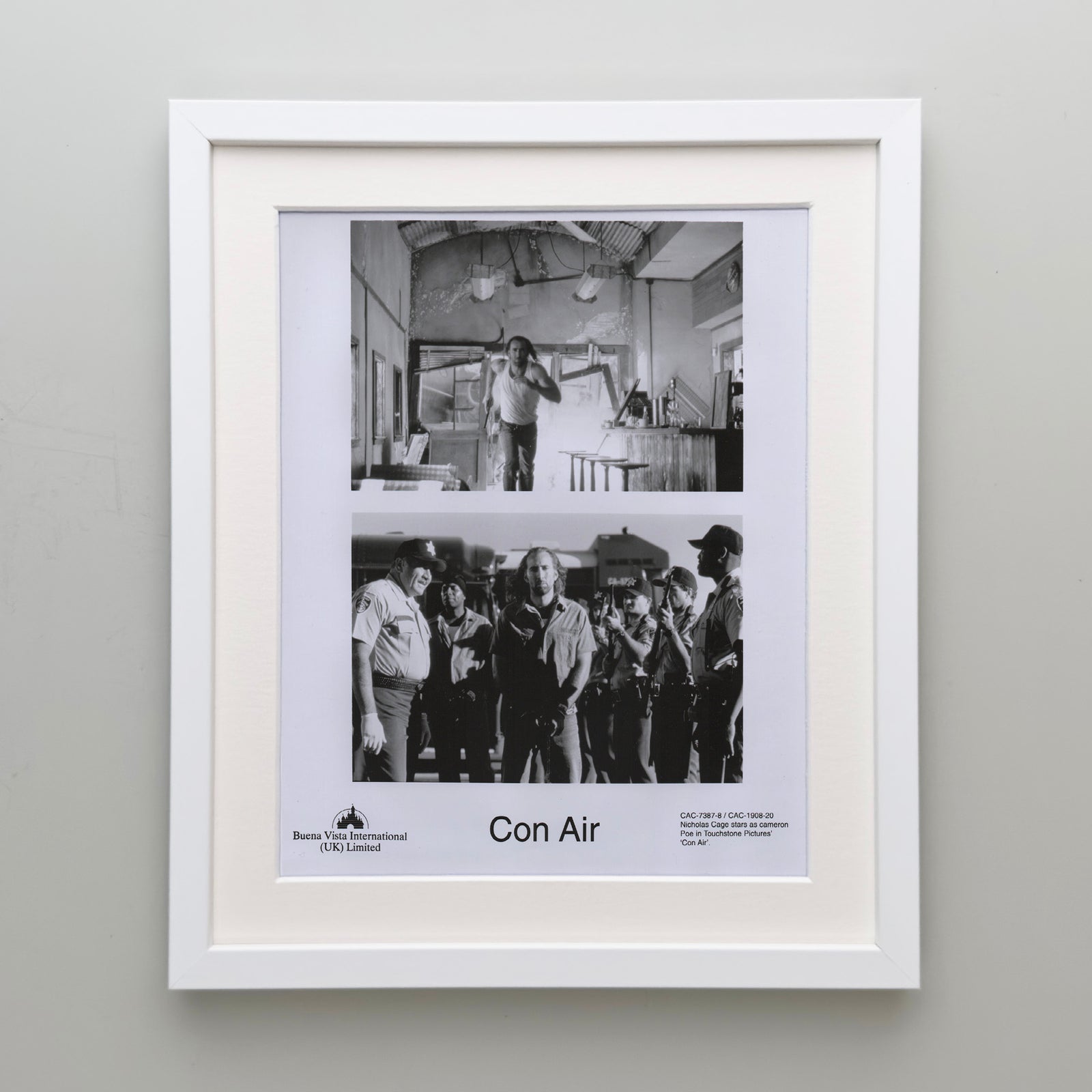 Con Air 1997 Film Movie Press Publicity Still Framed