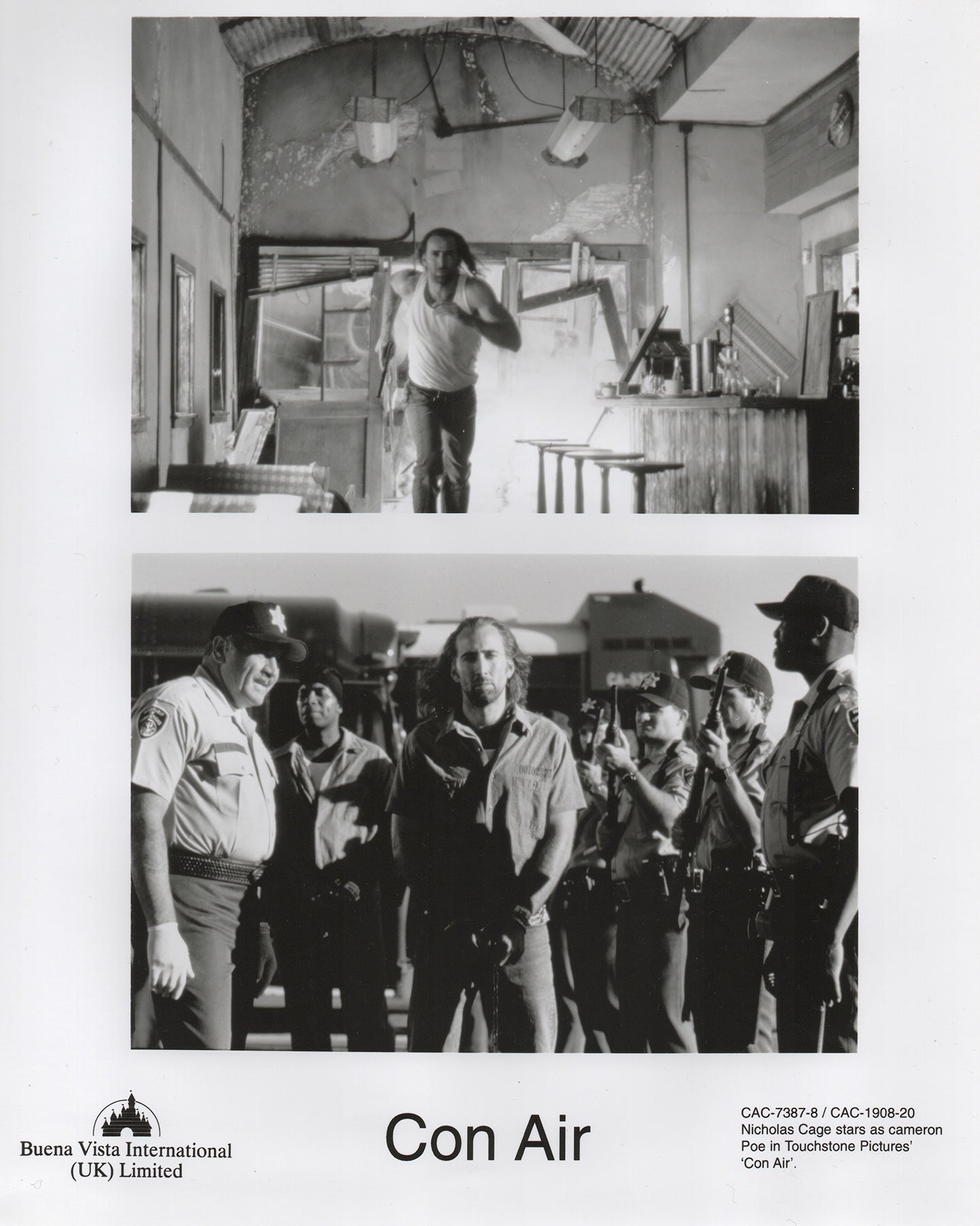 Con Air 1997 Film Movie Press Publicity Still Framed