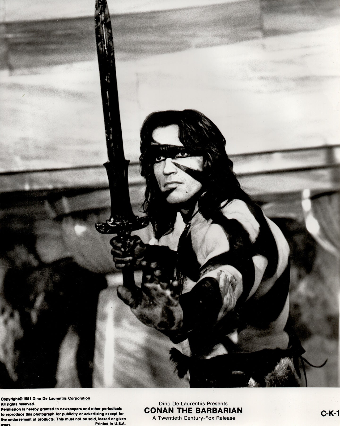 Conan The Barbarian 1981 Film Movie Press Publicity Still Framed
