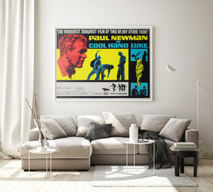 Cool Hand Luke 1967 UK Quad Film Movie Poster