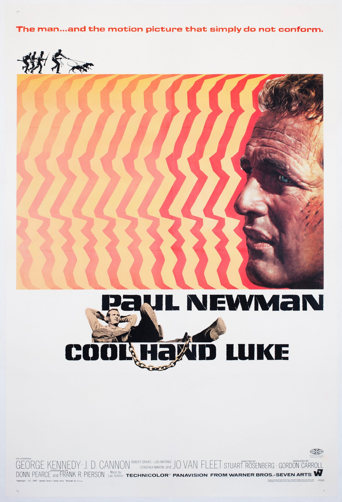 Cool Hand Luke 1967 US 1 Sheet Film Poster James Bama