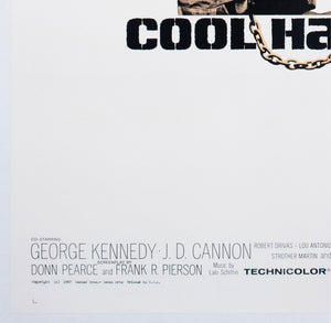 Cool Hand Luke 1967 US 1 Sheet Film Poster James Bama - detail