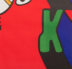 Cyrk Ballet Horse R1979 Polish Circus Poster, Jan Mlodozeniec - detail