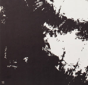 Cyrk Smoking Chimpanzee 1964 B1 Polish Circus Poster, Waldemar Swierzy - detail