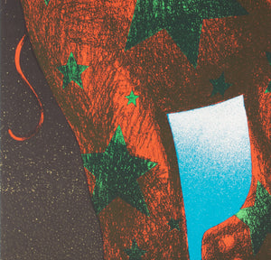 Cyrk Star Elephant 1974 Polish Circus Poster, Mieczyslaw Wasilewski - detail