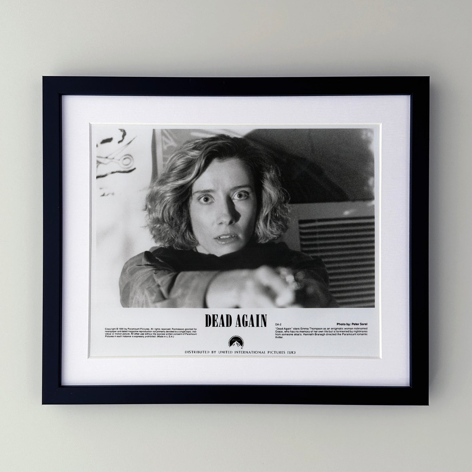 Dead Again 1991 Film Movie Press Publicity Still Framed
