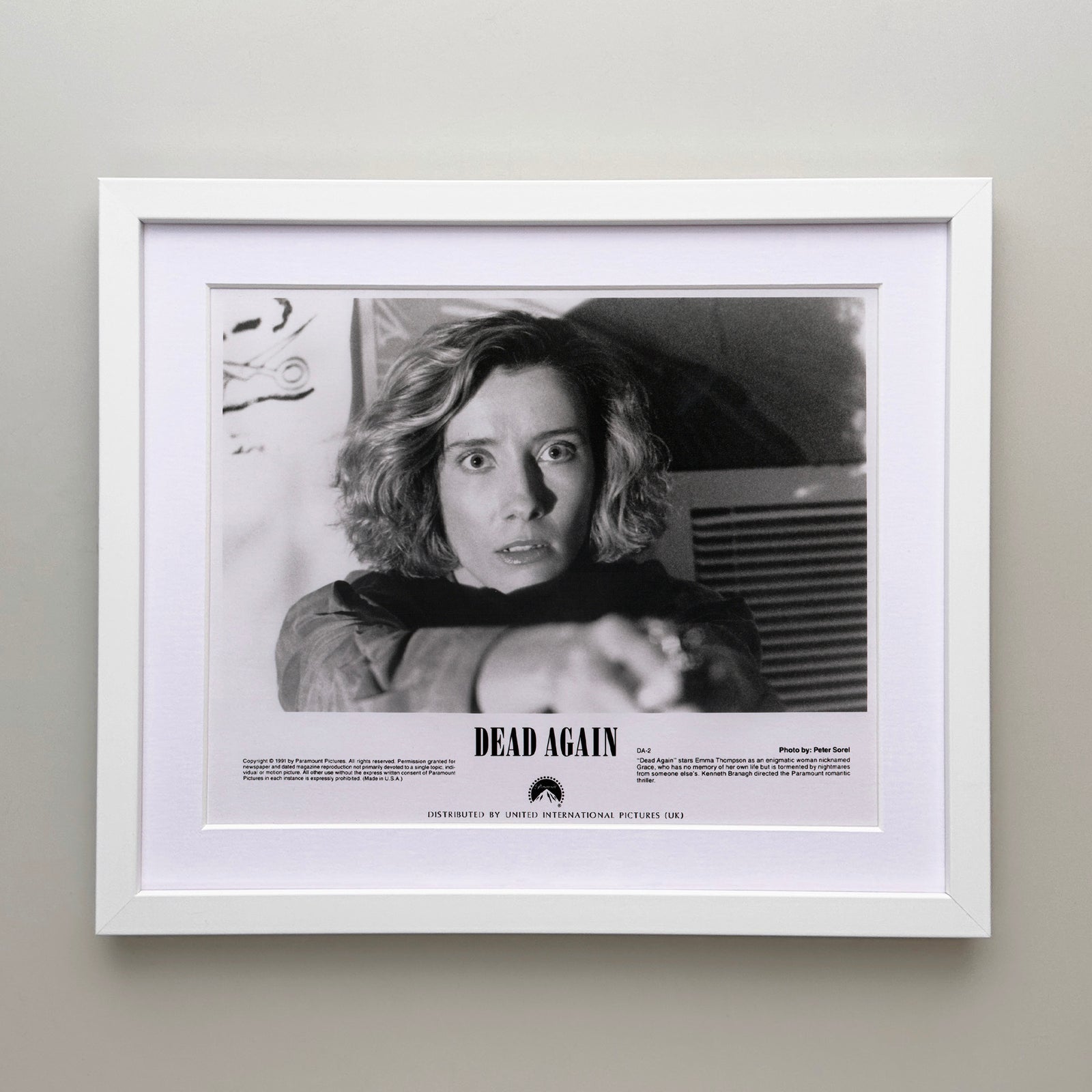 Dead Again 1991 Film Movie Press Publicity Still Framed