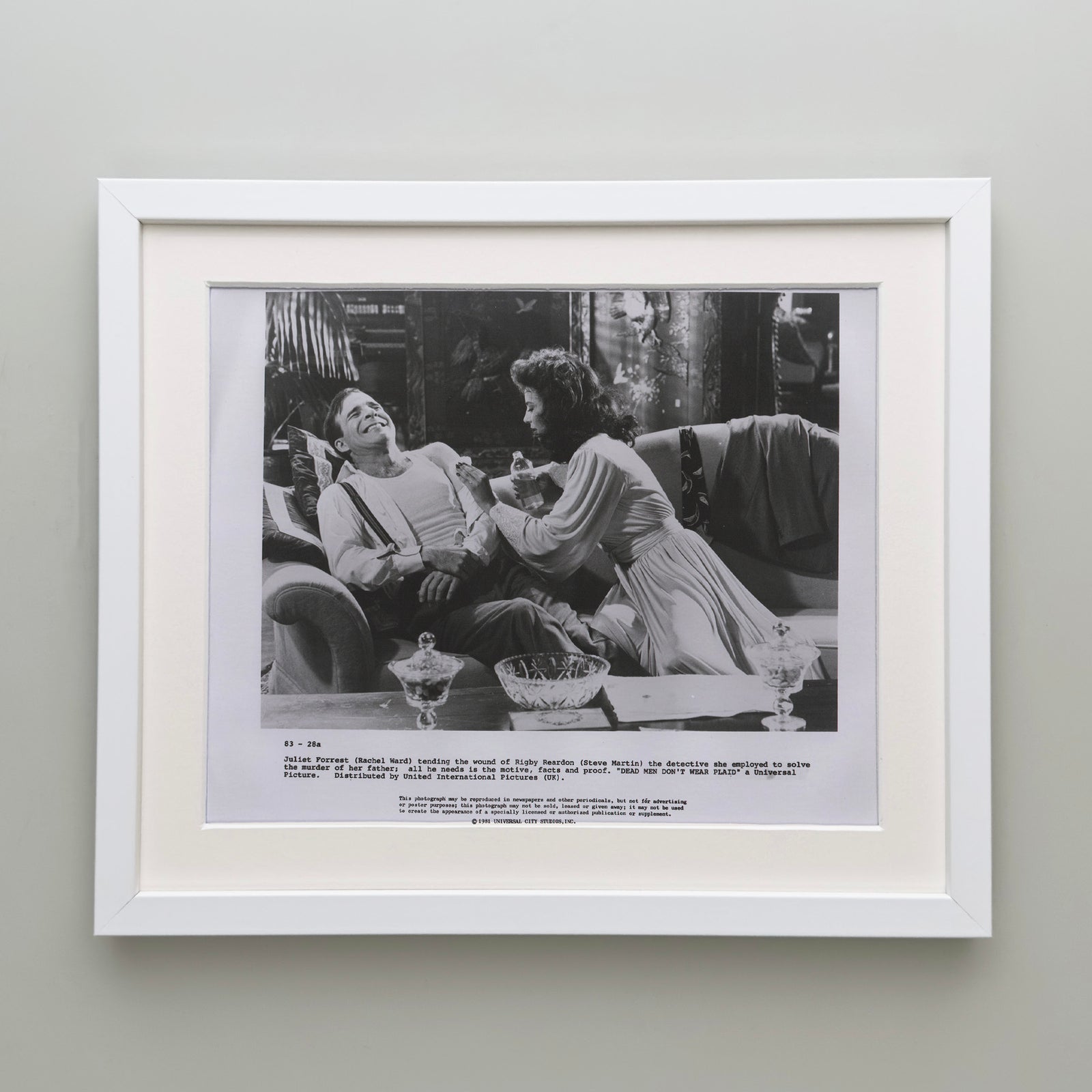 Dead Men Dont Wear Plaid 1982 Film Movie Press Publicity Still Framed